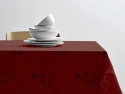 Dug 140x320 Star Damask Red