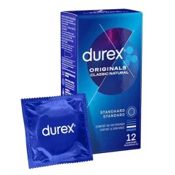 Durex - Originals Classic Natural Condoms 12 pcs