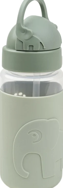 Easy-grip drikkedunk m/ sugerør Elphee Grøn