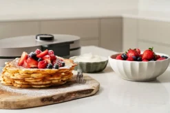 Electa Vaffeljern Dobbelt 2 Vafler Grå