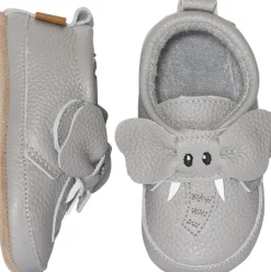Elephant leather slippers