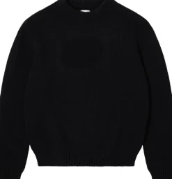 ELLIS SWEATER-BLACK/BALTIC