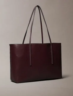 EMBLEM AOP TOTE W/ POUCH