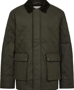 Emerson 4 Coated quiltet jakke - GRS