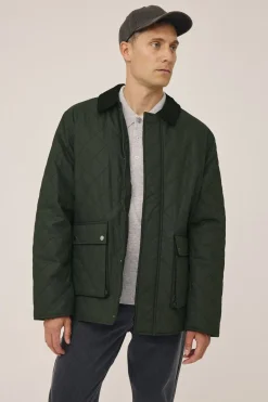 Emerson 4 Coated quiltet jakke - GRS