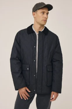 Emerson 4 Coated quiltet jakke - GRS