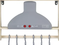 EMHÆTTE MED LYD OG LYS