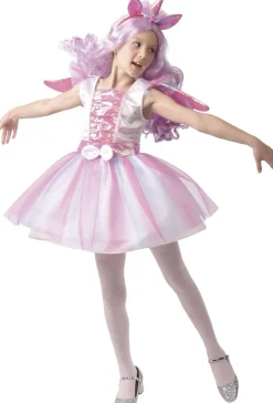 Enhjørning Kjole og hårbøjle str. 140