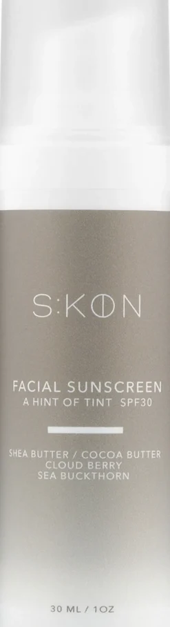 FACIAL SUNSCREEN - A HINT OF TINT SPF 30
