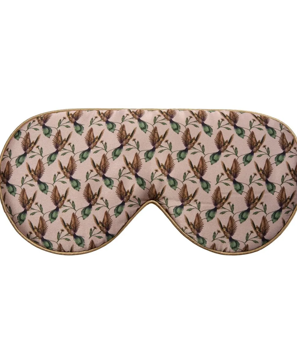 Fan Palm sleeping mask Rose Hummingbird