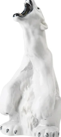 Figurine Isbjørn, brølende 33,5 cm