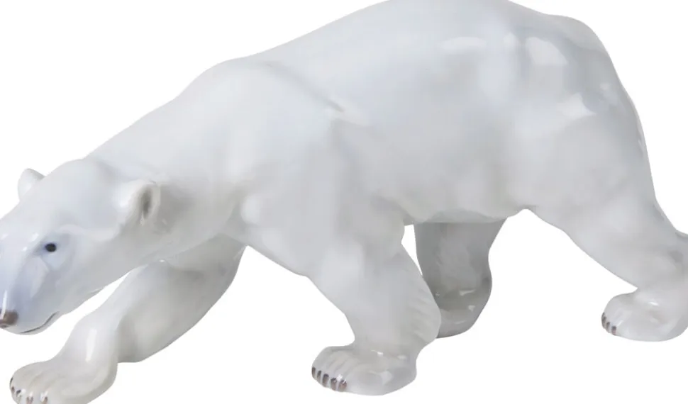 Figurine Isbjørn, gående 14 cm