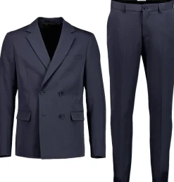 Fine twill stretch suit