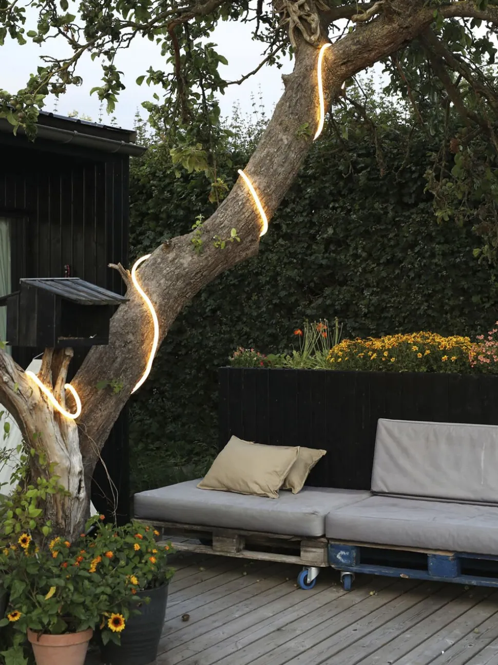 Flex tube, 5 m, warm white, 500016W