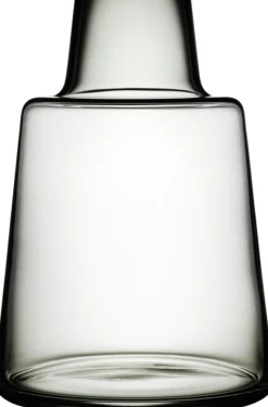 Flora Vase kort hals smoke H12