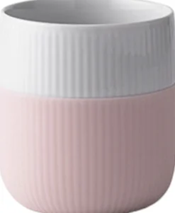 Fluted Contrast Mug 35cl Dahlia