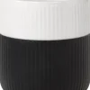 Fluted Contrast Mug 35cl Jet