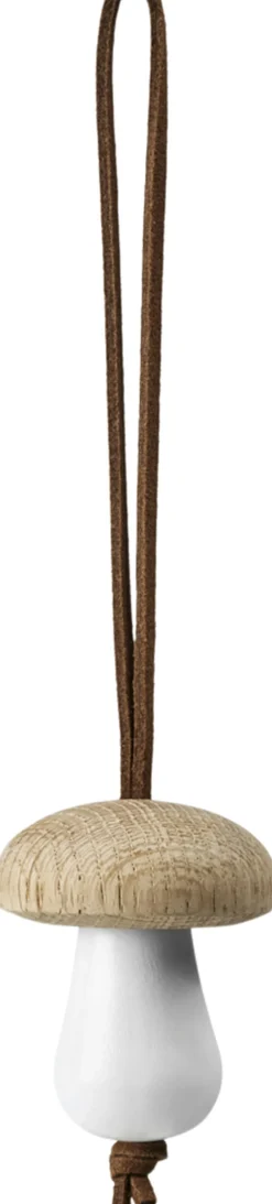 Forest Tales Svamp Ø4. 5 cm blank hvid