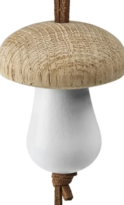 Forest Tales Svamp Ø4. 5 cm blank hvid