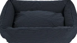 Fossflakes Hundeseng Blue pinstripe