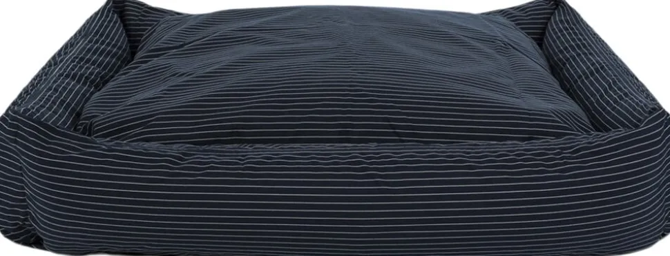 Fossflakes Hundeseng Blue pinstripe