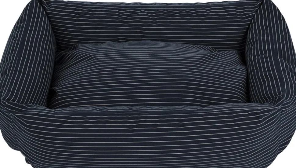 Fossflakes Hundeseng Blue pinstripe