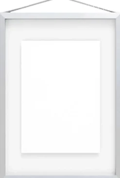 Frame, Brushed Aluminium, A4