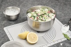 Fresh & Save BOWLS Vakuumskål L / 26 cm, Rustfrit stål, Sølv