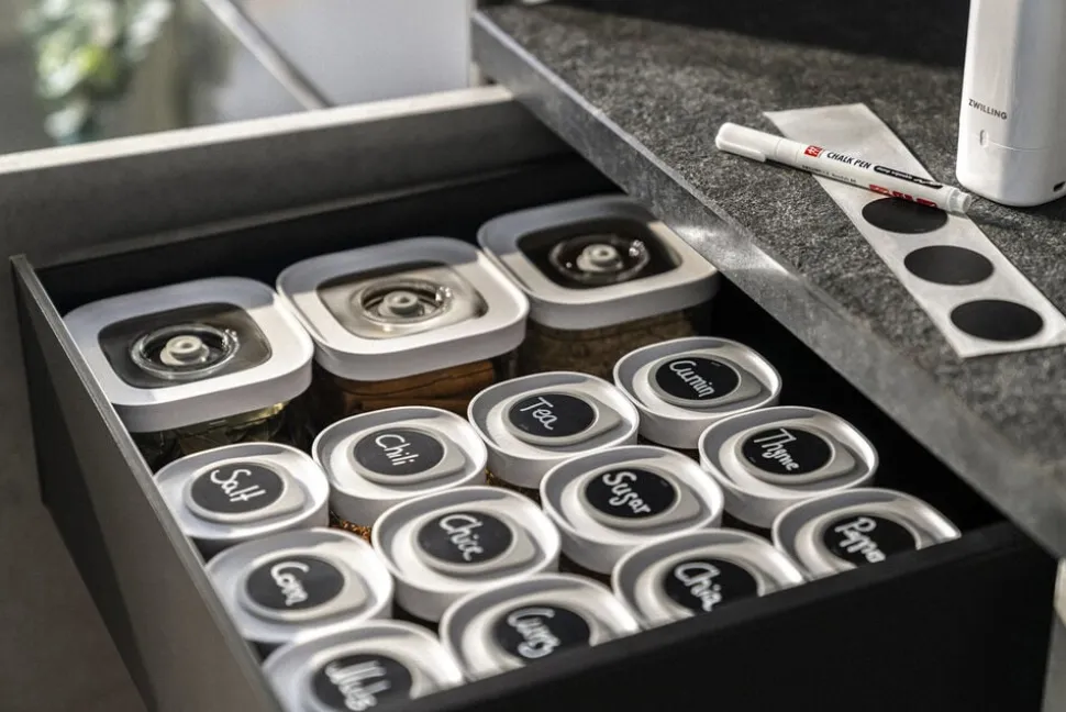 Fresh & Save CUBE Sæt S/M12 gennemsigtig-hvid