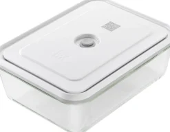 Fresh & Save Vakuum køleboks, Glas, Grå