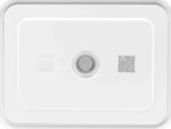 Fresh & Save Vakuum køleboks, Glas, Grå