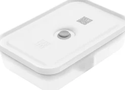 FRESH & SAVE Vakuum madkasse, semitransparent/grå, Str L