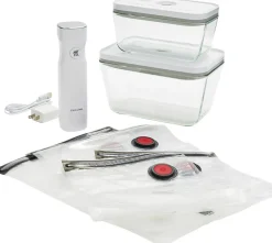 Fresh & Save Vakuum startersæt, glas 7 dele