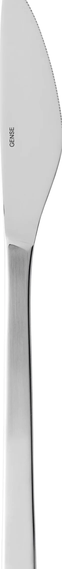 Fuga bordkniv mat/blank stål L21,3cm