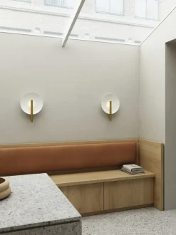 Furiko | Væglampe | Børstet messing