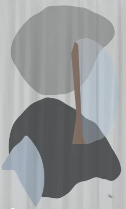 GALLERY shower curtain