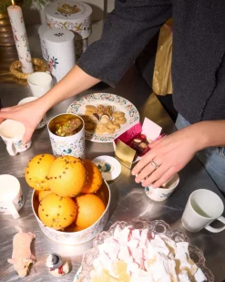 GC Cottage Opbevaringsdåse Ø10/Ø11 hvid m. deko 2 stk.