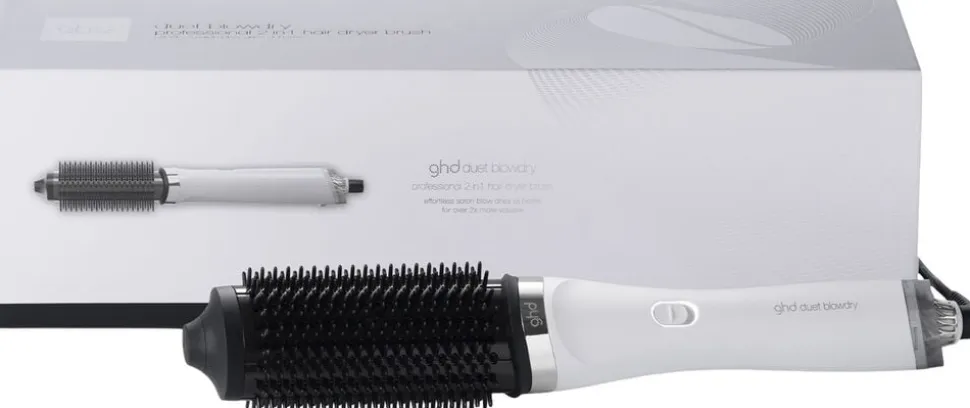 ghd Duet Blowdry - 2-in-1 Hair Dryer Brush White