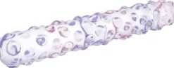 GLAS - PURPLE ROSE NUBBY DILDO