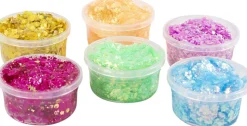 Glitter Clay, 6x20ml.