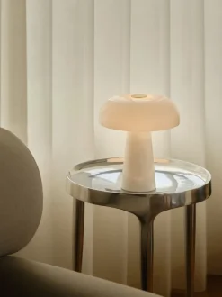 GLOSSY MINI TABLE E14 G45 WHITE