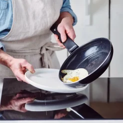 GP-ESSEN FBl Alu Perf-ind opn fry set 2pc 20+28