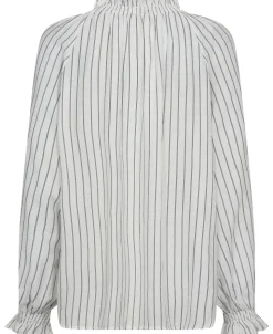 Grady 3 Langærmede bluse med høj krave - LENZINGECOVERO