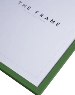 Green Wood Frame