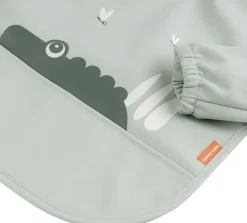 Hagesmæk m/ærmer og lomme Croco Grøn