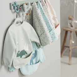 Hagesmæk m/ærmer og lomme Lalee Sand