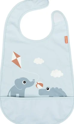 Hagesmæk m/Velcro Playground Blå