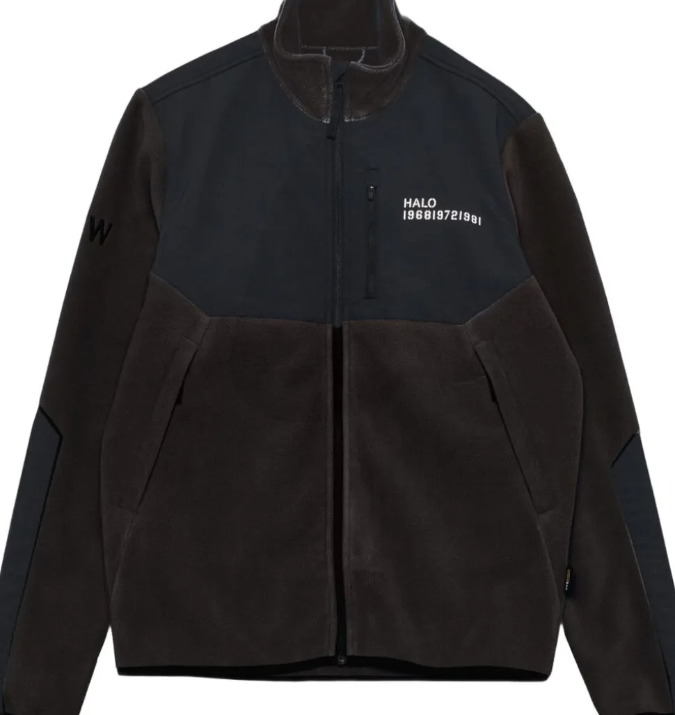 HALO BLOCKED ZIP FLEECE