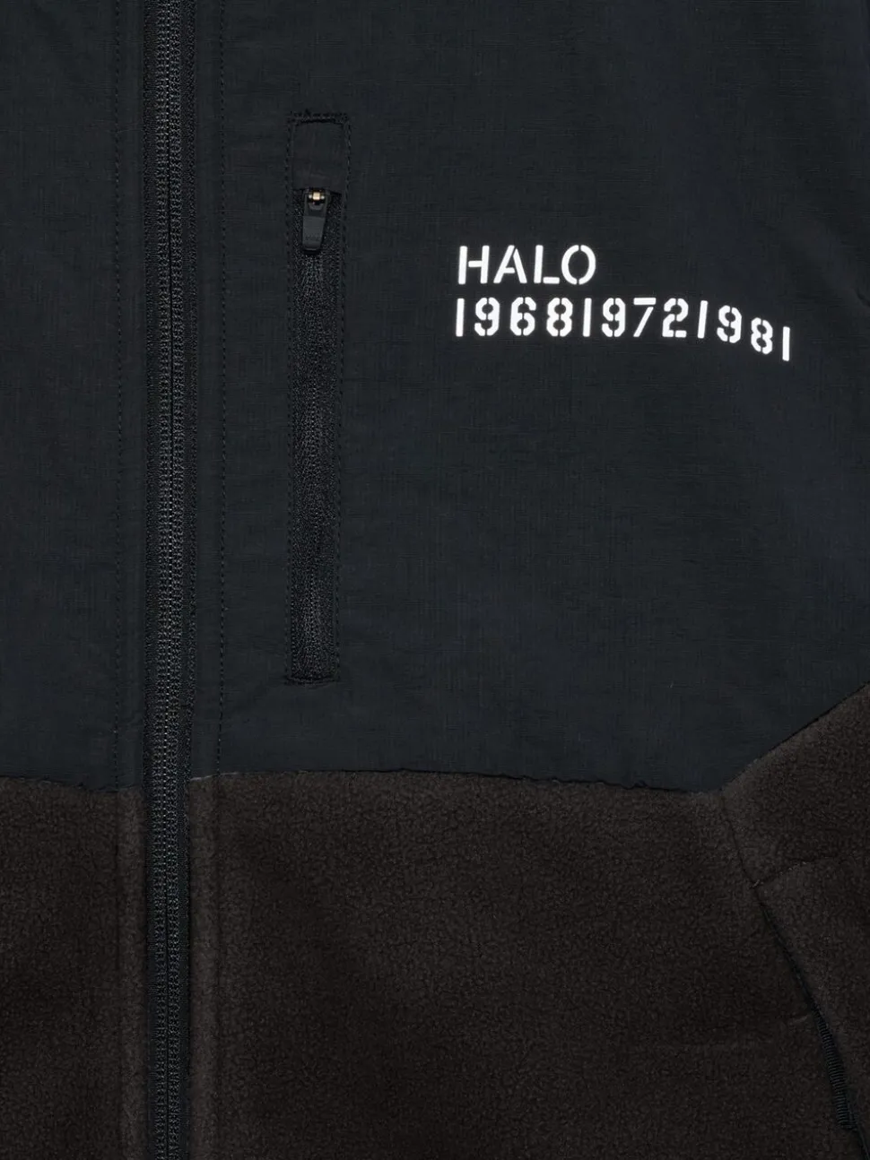 HALO BLOCKED ZIP FLEECE