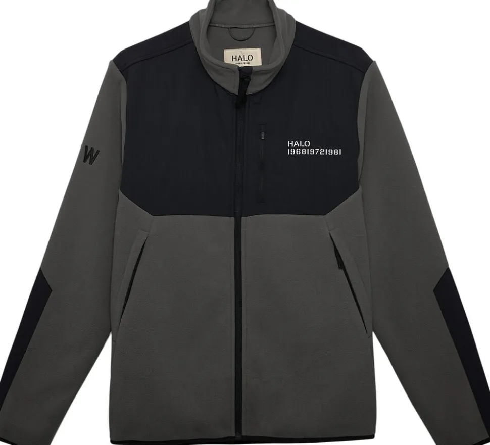 HALO BLOCKED ZIP FLEECE